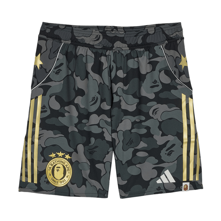 ADIDAS X BAPE FOOTBALL SHORTS