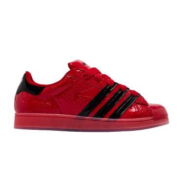 ADIDAS SUPERSTAR X SP5DER RED