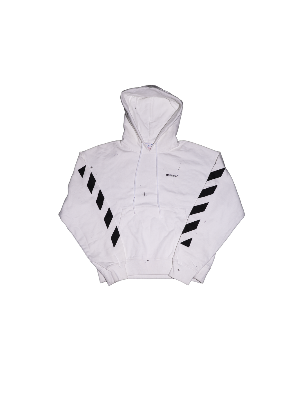OFF-WHITE CUSTOM HOODIE BY ETHEREAL REGALIA X 23STOR3