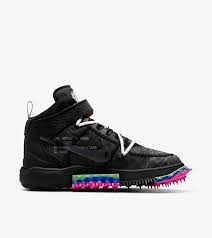 NIKE AIR FORCE 1 MID X OFF-WHITE BLACK