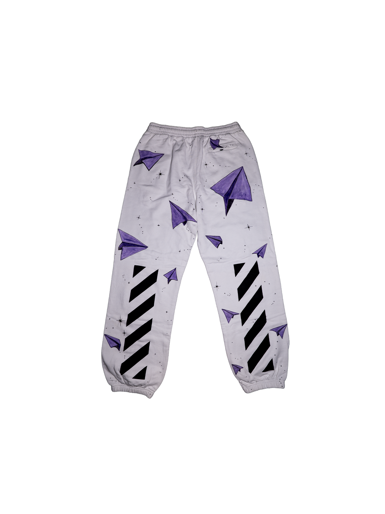 OFF-WHITE CUSTOM 1 OF 1 BY ETHEREAL REGALIA X 23STOR3 SWEATPANTS