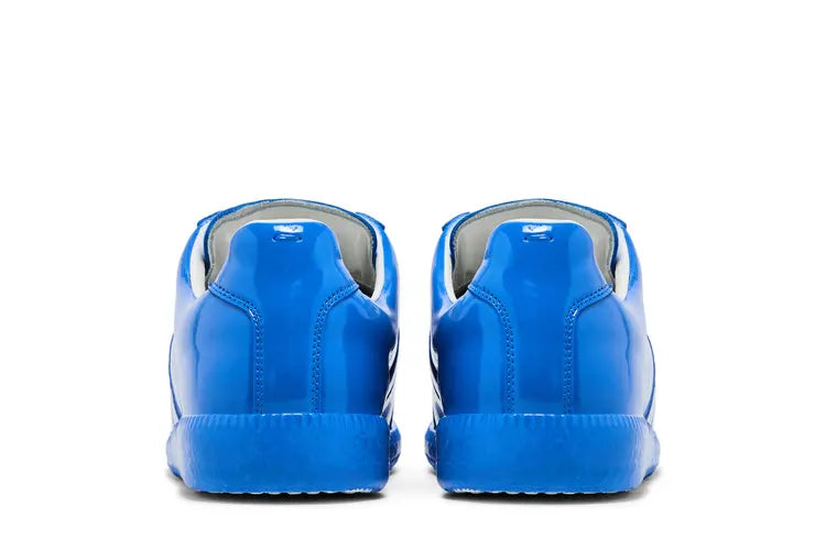 MAISON MARGIELA GATS RUBBER PATENT BLUE