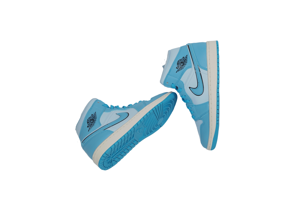 NIKE AIR JORDAN 1 MID "ICE BLUE"
