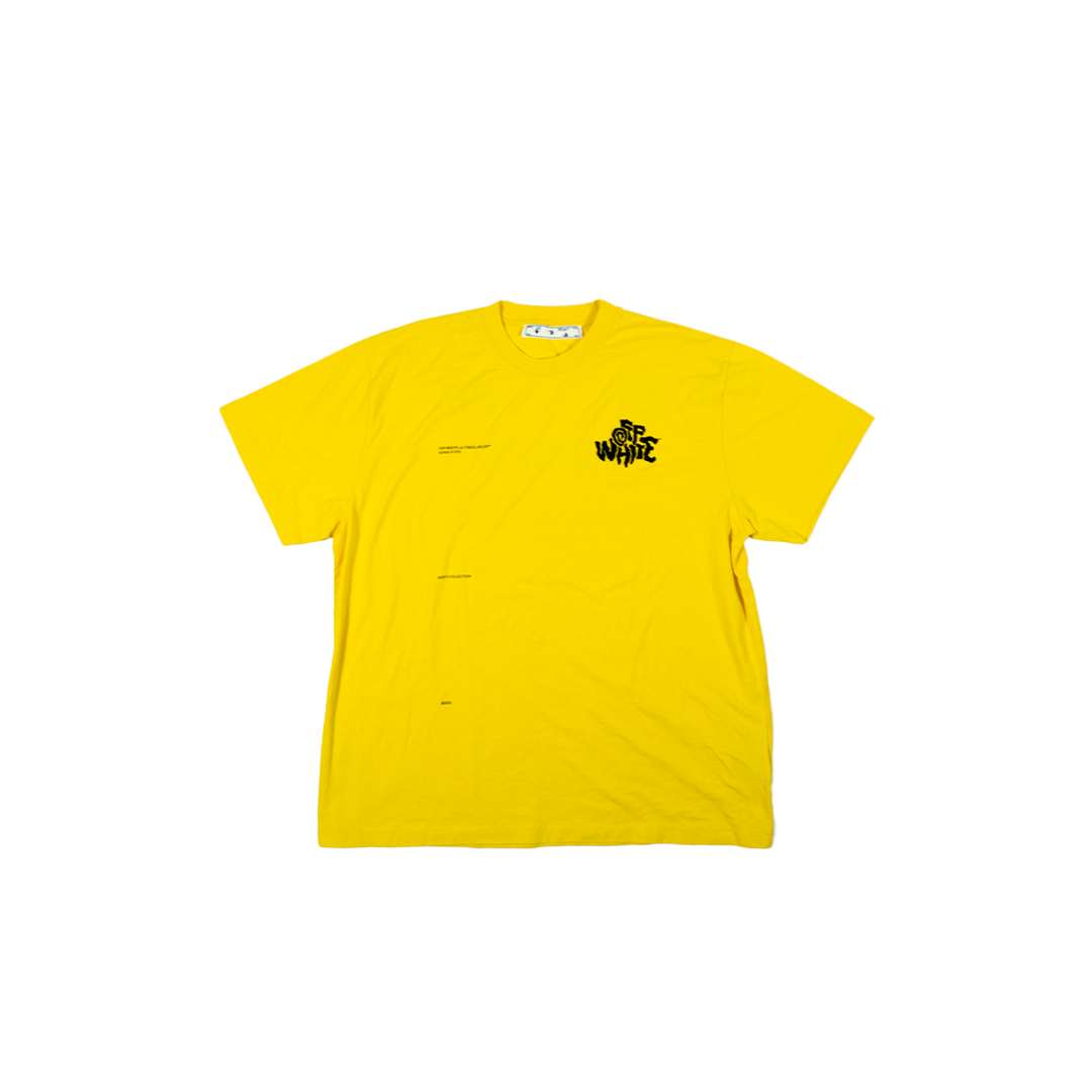 OFF-WHITE OVERSIZED ADAM IS EVE TEE