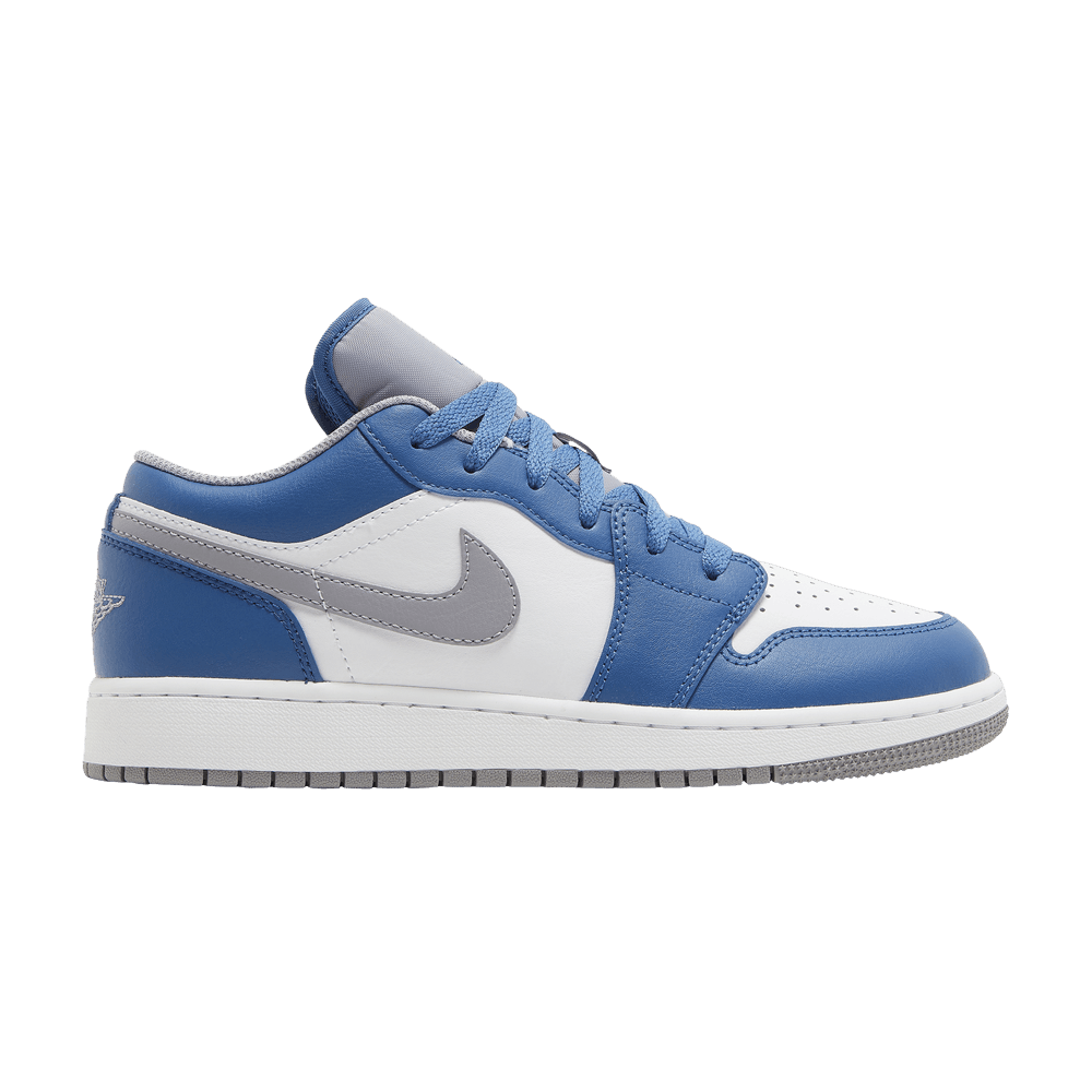 NIKE AIR JORDAN 1 LOW TRUE BLUE GS