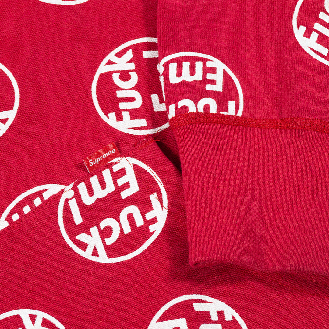 SUPREME FW14 FUCK EM HOODIE