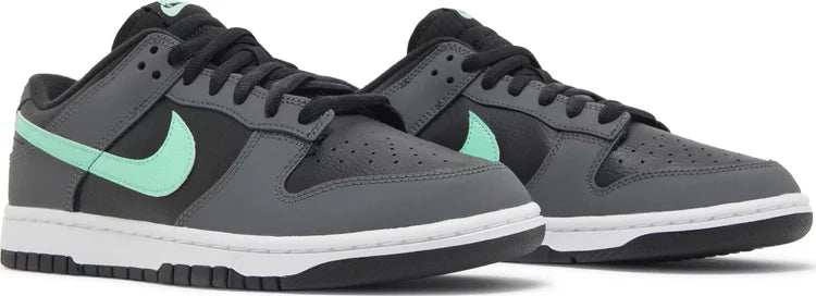 NIKE DUNK LOW BLACK GREEN GLOW