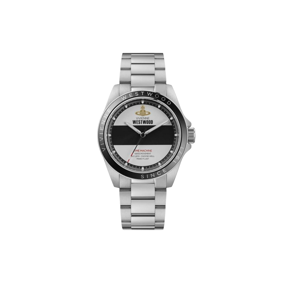 VIVIENNE WESTWOOD BLACKWALL SILVER WATCH