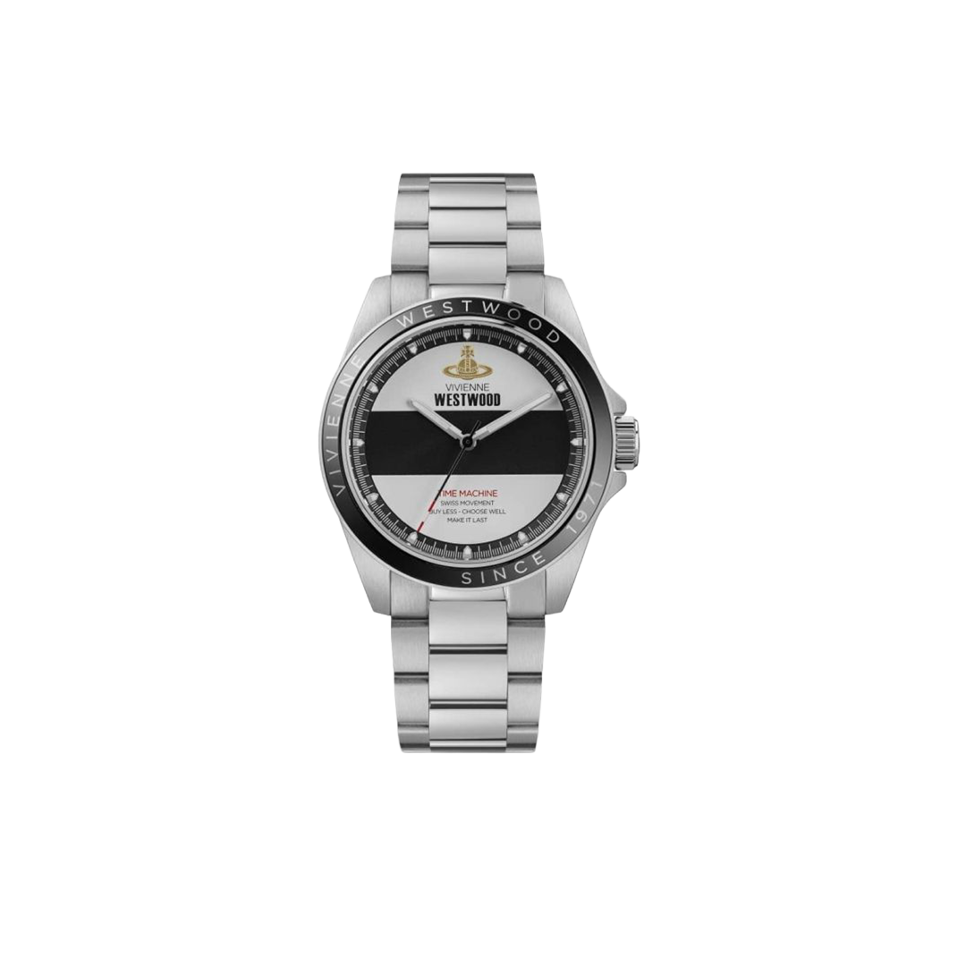 VIVIENNE WESTWOOD BLACKWALL SILVER WATCH