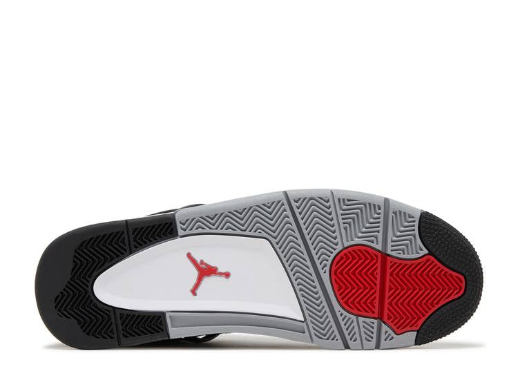 NIKE AIR JORDAN 4 BLACK CANVAS