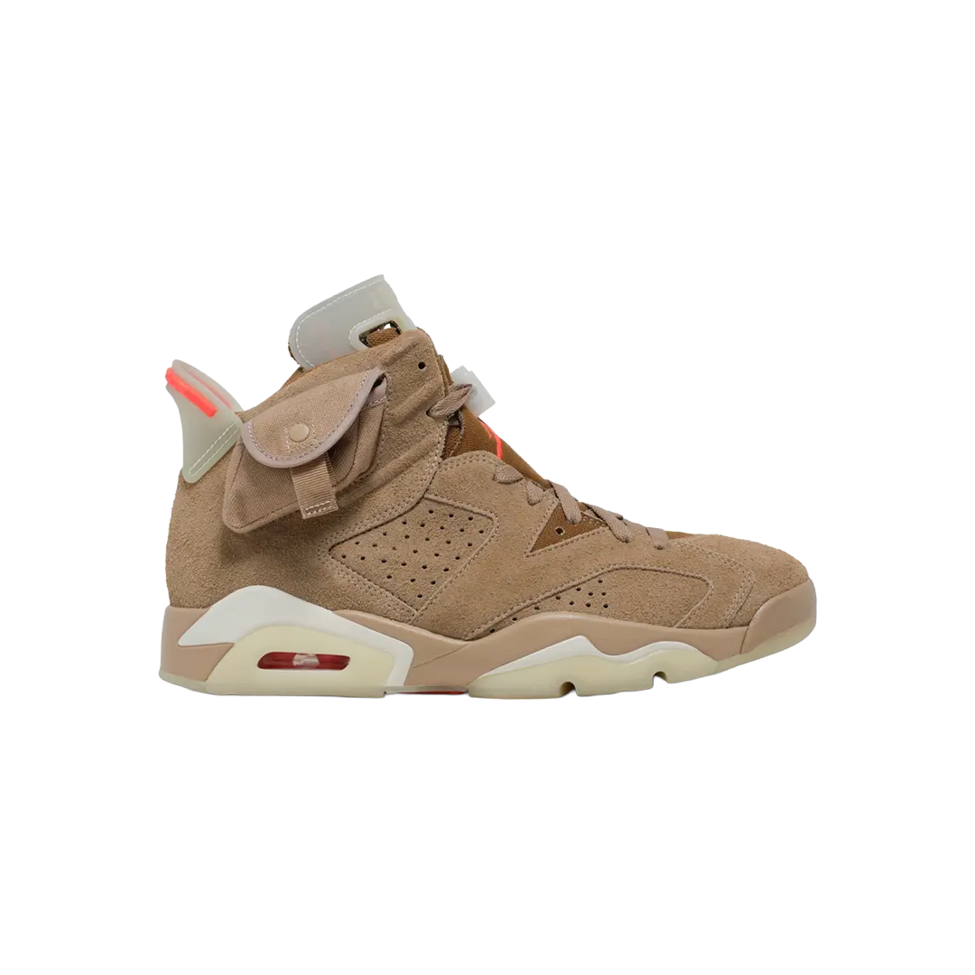 NIKE AIR JORDAN 6 X TRAVIS SCOTT "BRITISH KHAKI
