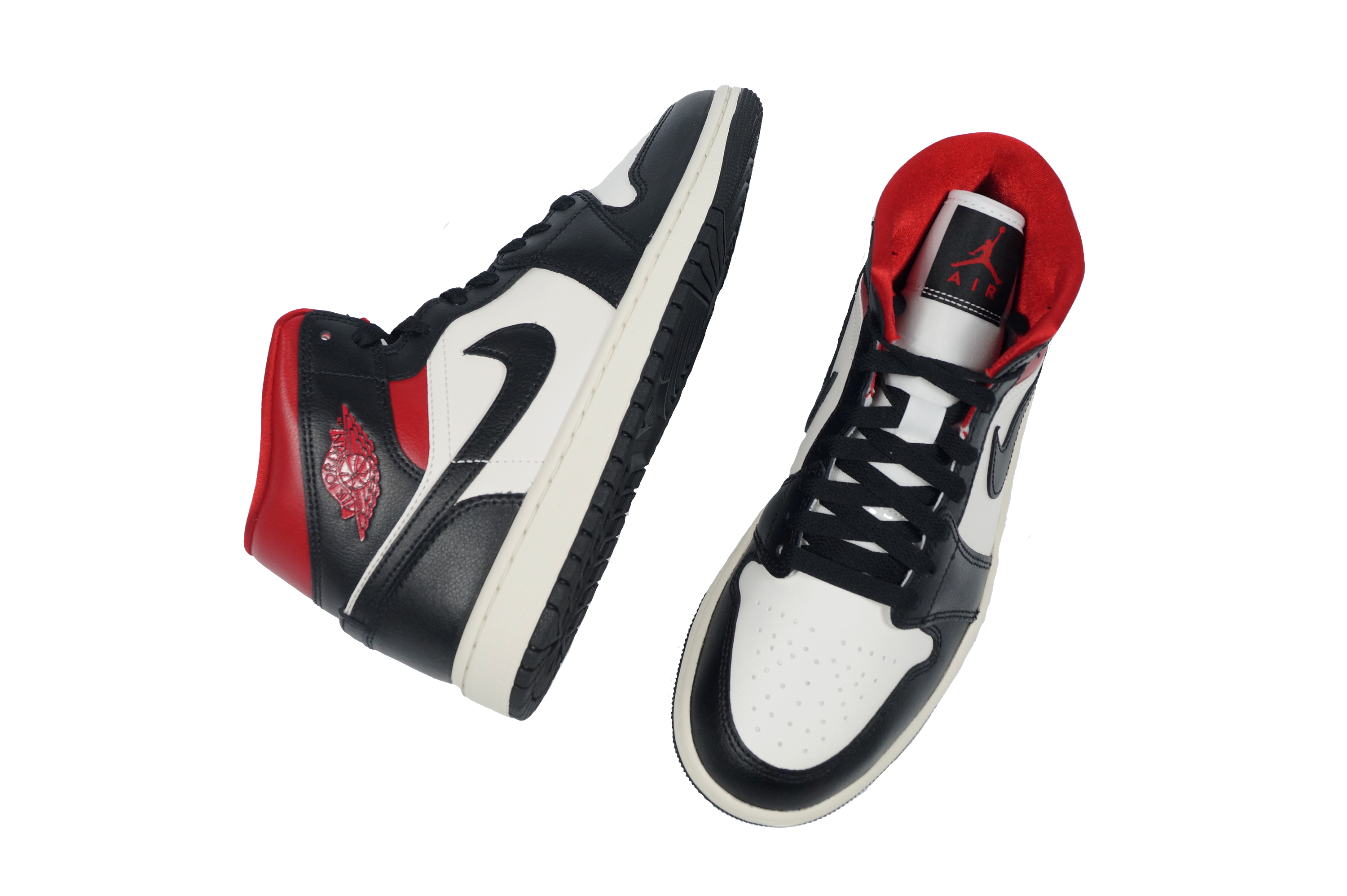 NIKE AIR JORDAN 1 MID "GYM RED PANDA"