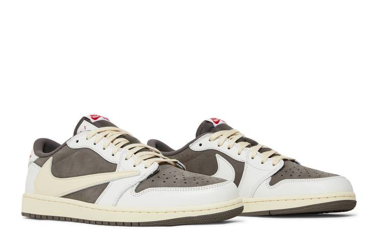 NIKE AIR JORDAN 1 LOW X TRAVIS SCOTT REVERSE MOCHA