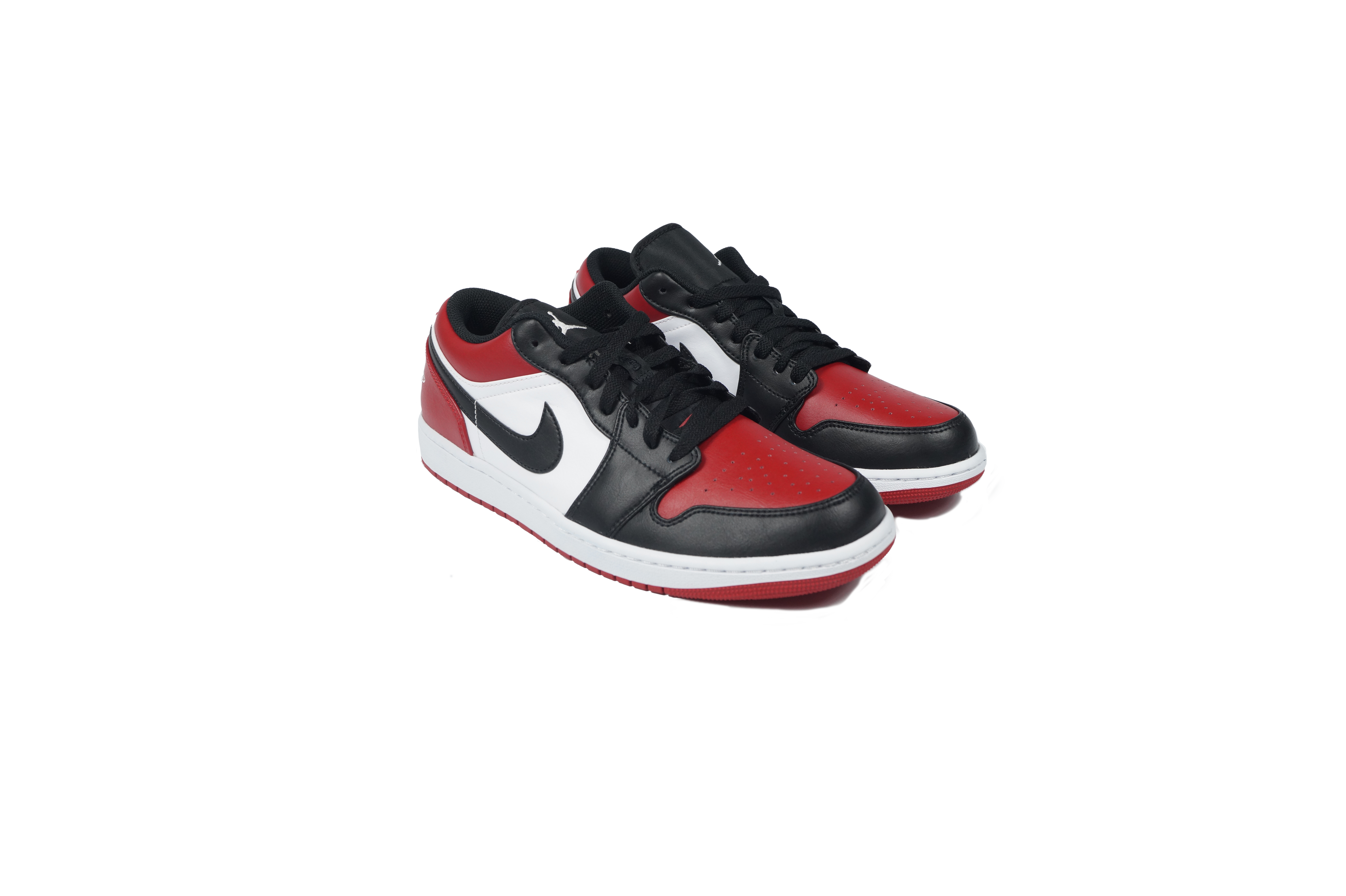 NIKE AIR JORDAN 1 LOW "BRED TOE"
