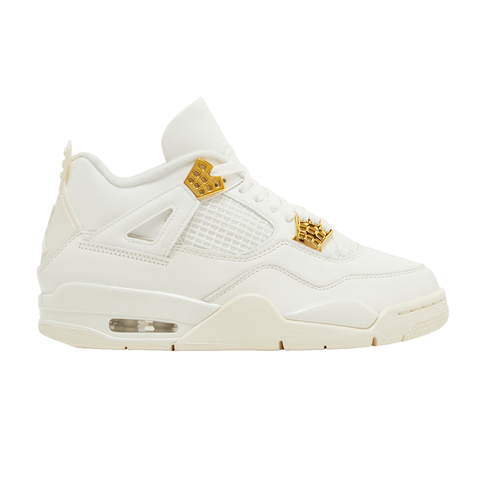 NIKE AIR JORDAN 4 "METALIC GOLD"