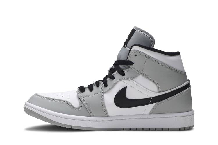 NIKE AIR JORDAN 1 MID LIGHT SMOKE GREY