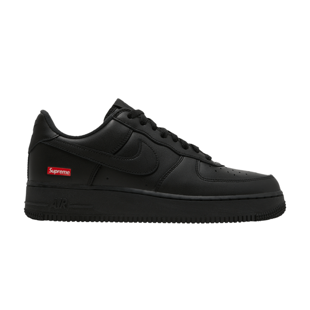 NIKE AIR FORCE 1 X SUPREME BLACK