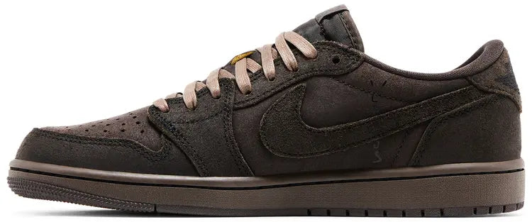NIKE AIR JORDAN 1 LOW X TRAVIS SCOTT VELVET BROWN