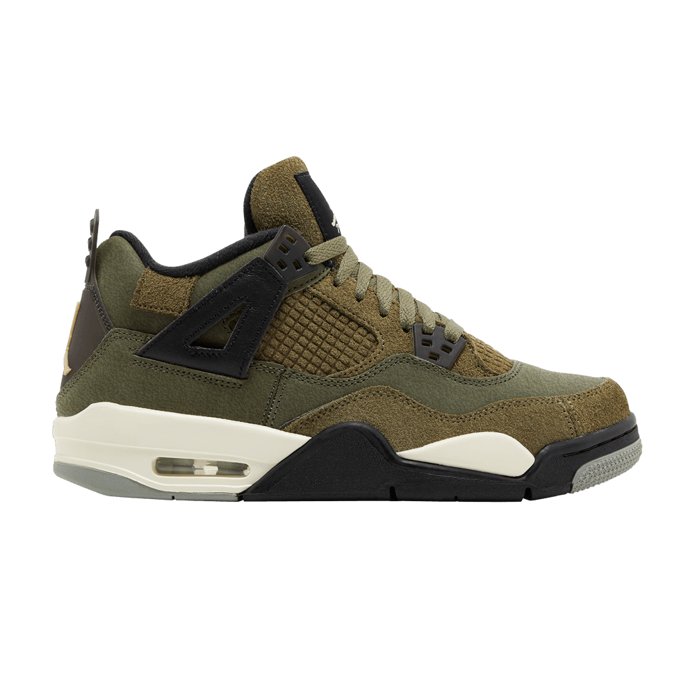 NIKE AIR JORDAN 4 MEDIUM OLIVE GS