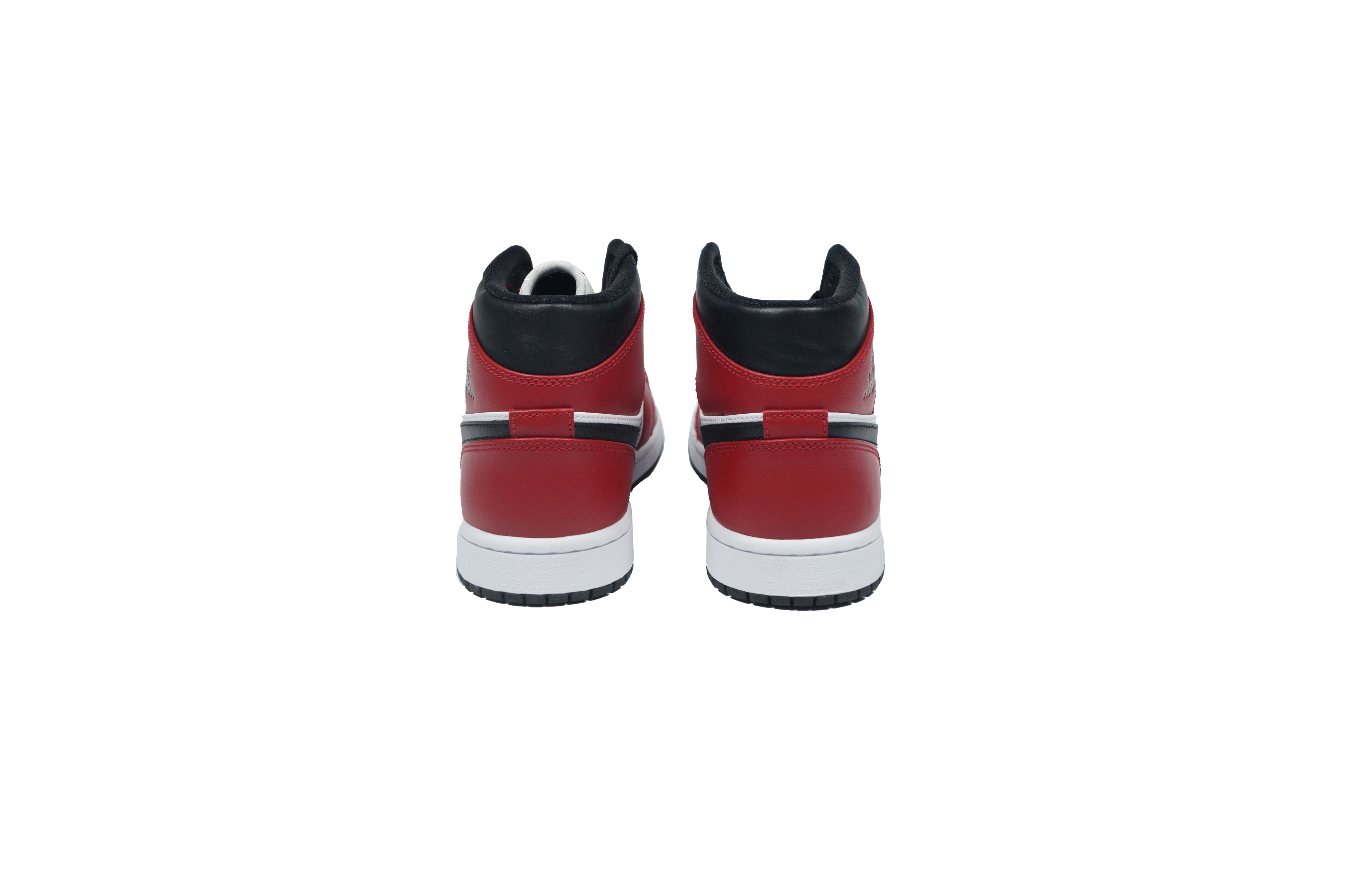 NIKE AIR JORDAN 1 MID "CHICAGO BLACK TOE"