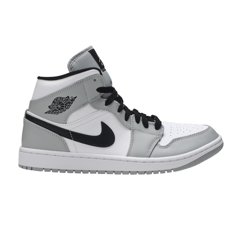 NIKE AIR JORDAN 1 MID LIGHT SMOKE GREY