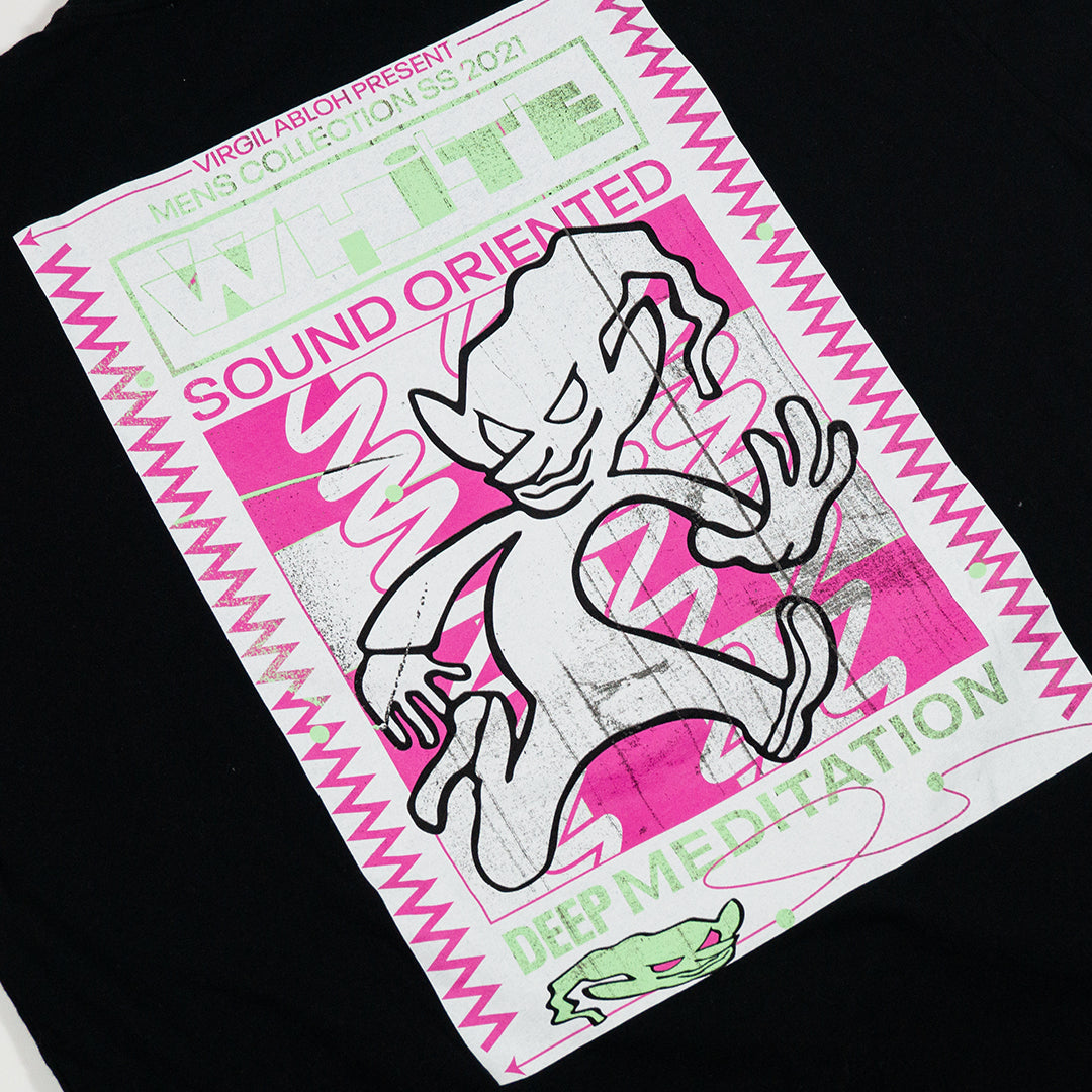 OFF-WHITE OVERSIZED LONG GOBLIN TEE