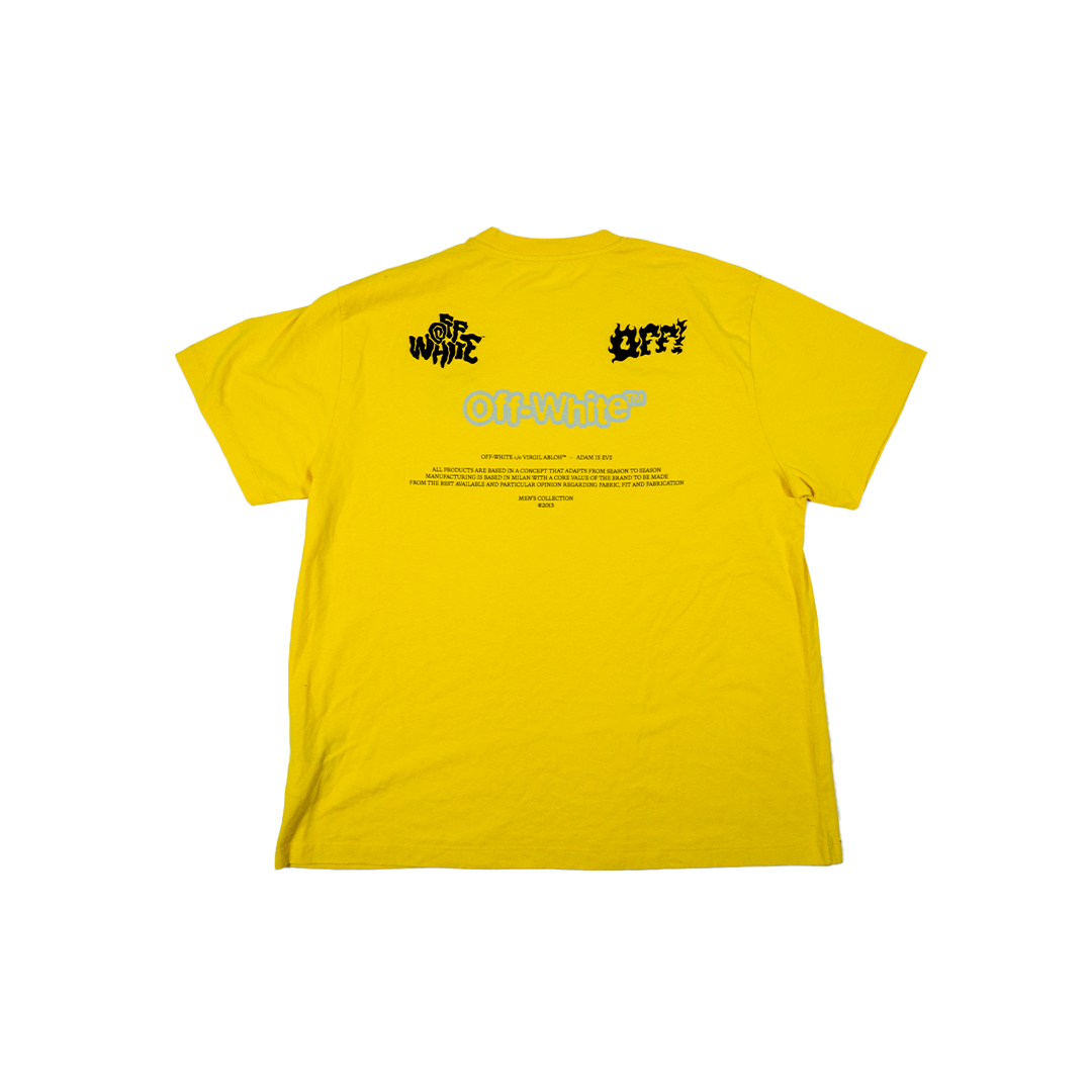 OFF-WHITE OVERSIZED ADAM IS EVE TEE