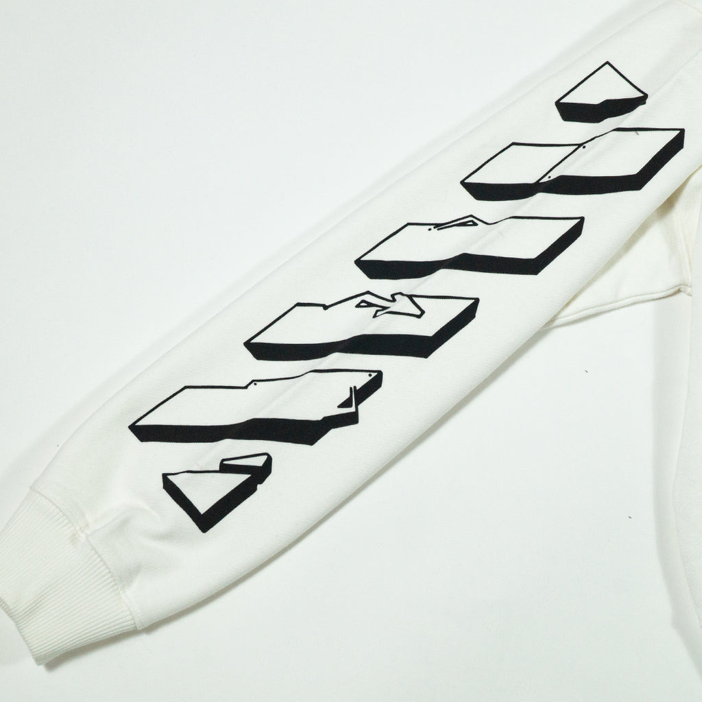 OFF-WHITE CONSTRUCTION CREWNECK
