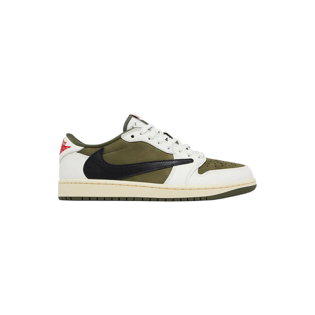 NIKE AIR JORDAN 1 LOW OG X TRAVIS SCOTT MEDIUM OLIVE