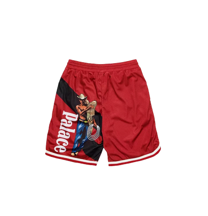 PALACE SAVES SHORTS RED
