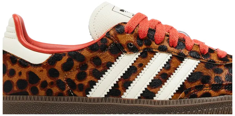 ADIDAS SAMBA OG RED LEOPARD