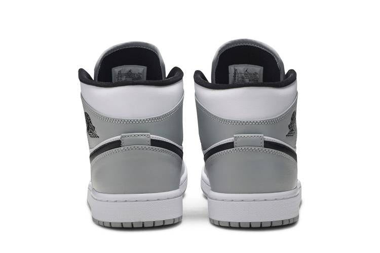 NIKE AIR JORDAN 1 MID LIGHT SMOKE GREY