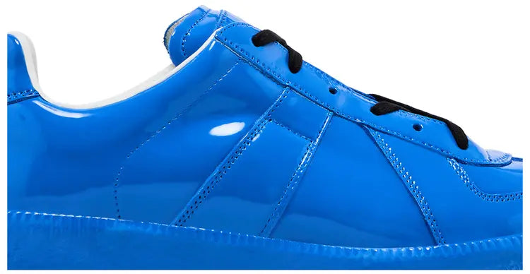 MAISON MARGIELA GATS RUBBER PATENT BLUE