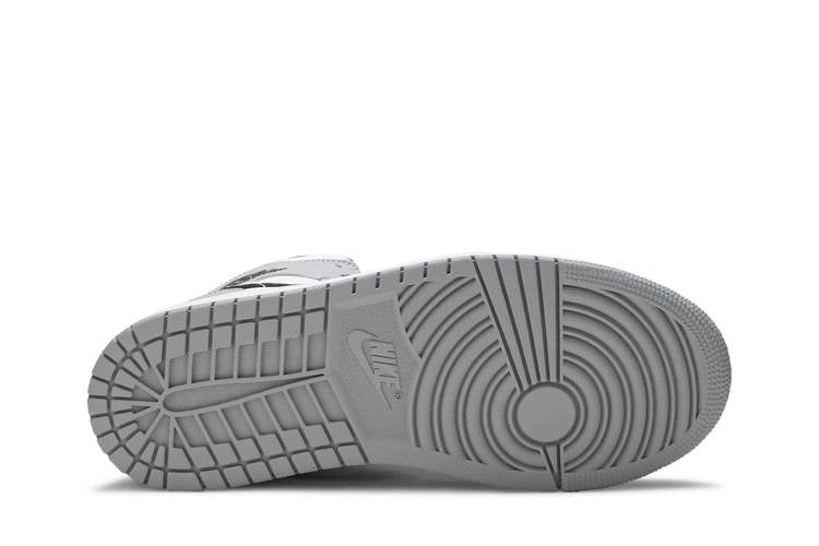 NIKE AIR JORDAN 1 MID LIGHT SMOKE GREY