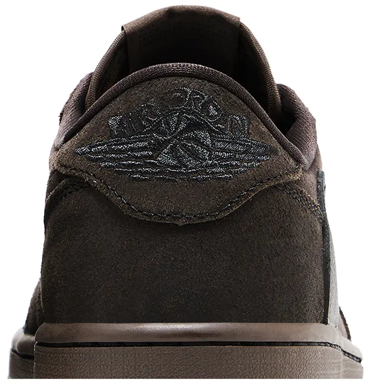 NIKE AIR JORDAN 1 LOW X TRAVIS SCOTT VELVET BROWN
