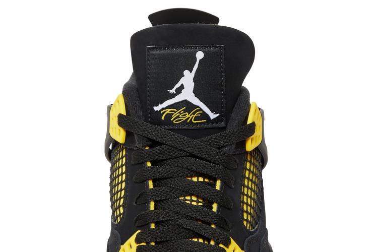 NIKE AIR JORDAN 4 YELLOW THUNDER