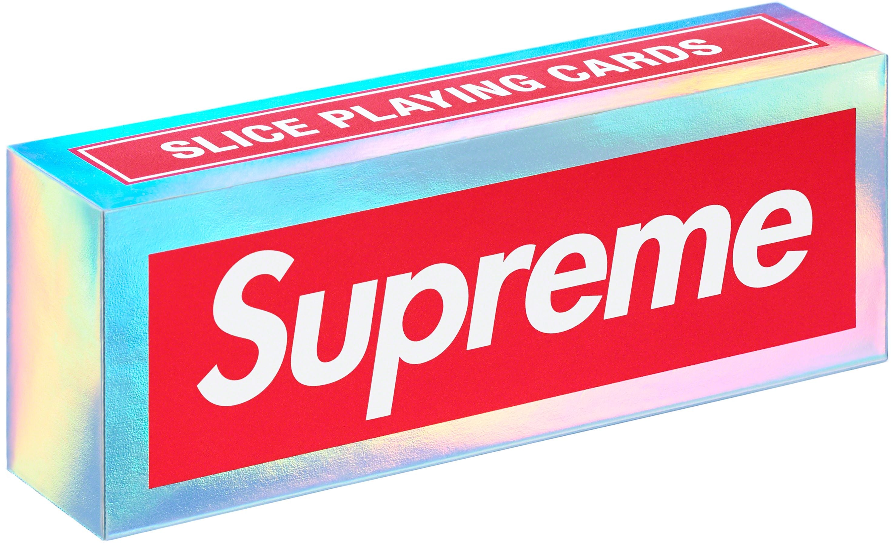 SUPREME X BICYCLE MINI HOLOGRAPHIC SLICE CARDS