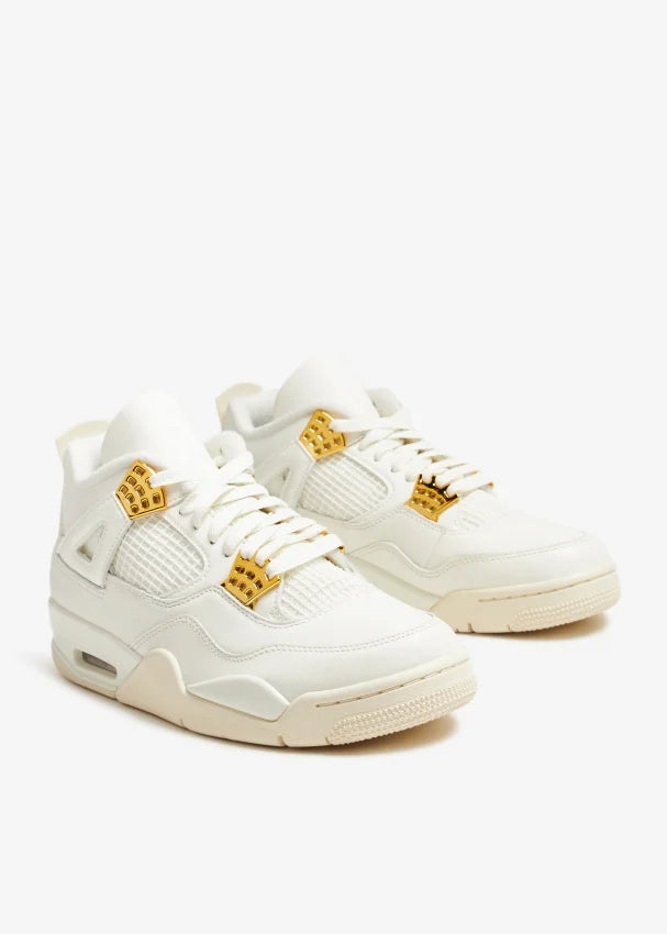 NIKE AIR JORDAN 4 "METALIC GOLD"