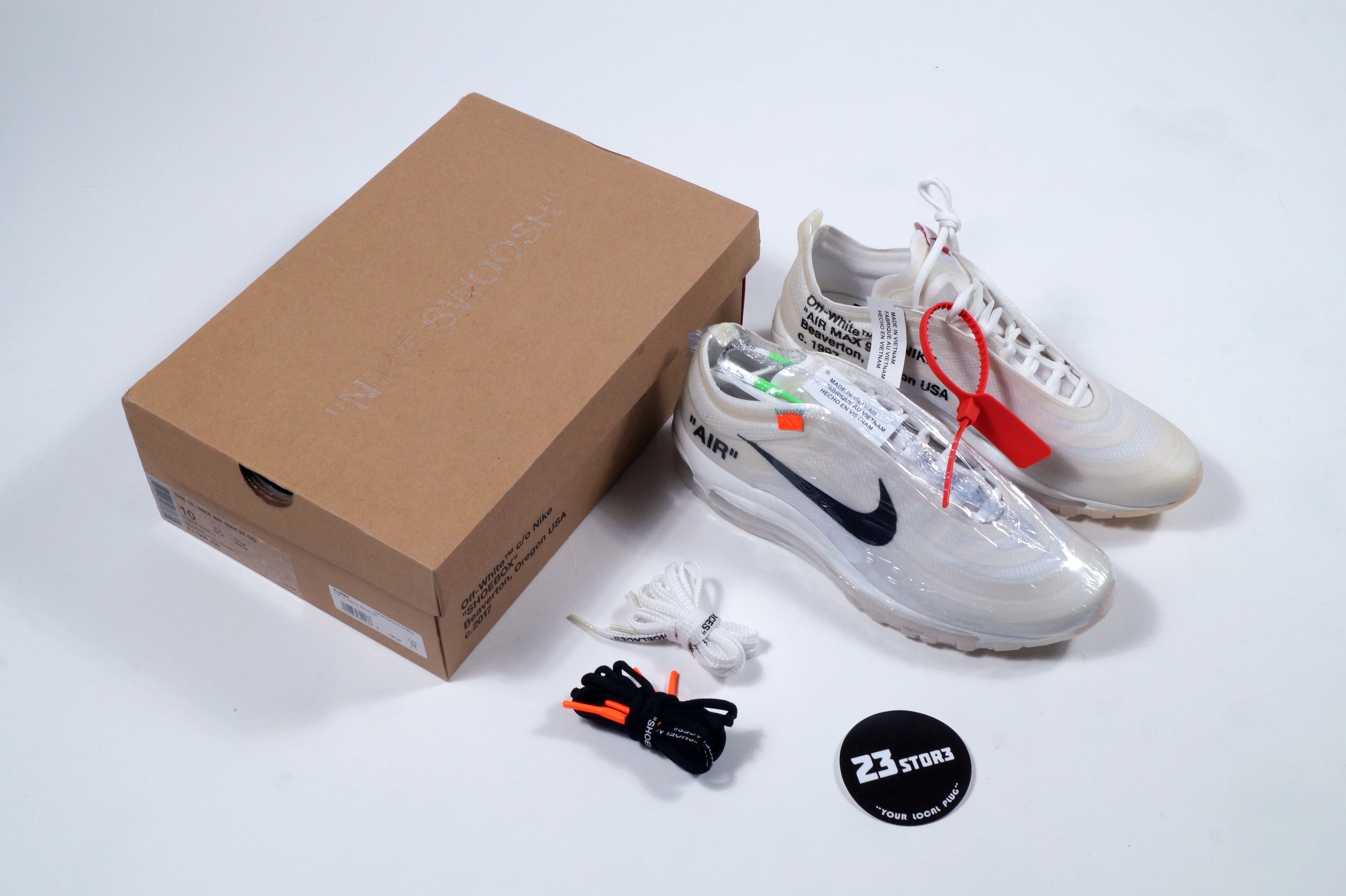 NIKE AIR MAX 97 X OFF-WHITE "THE TEN COLLECTION"