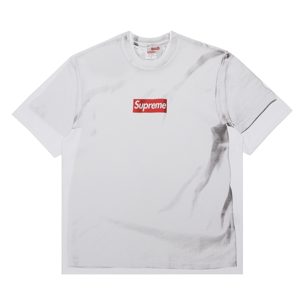 SUPREME X MM6 MAISON MARGIELA BOX LOGO TEE
