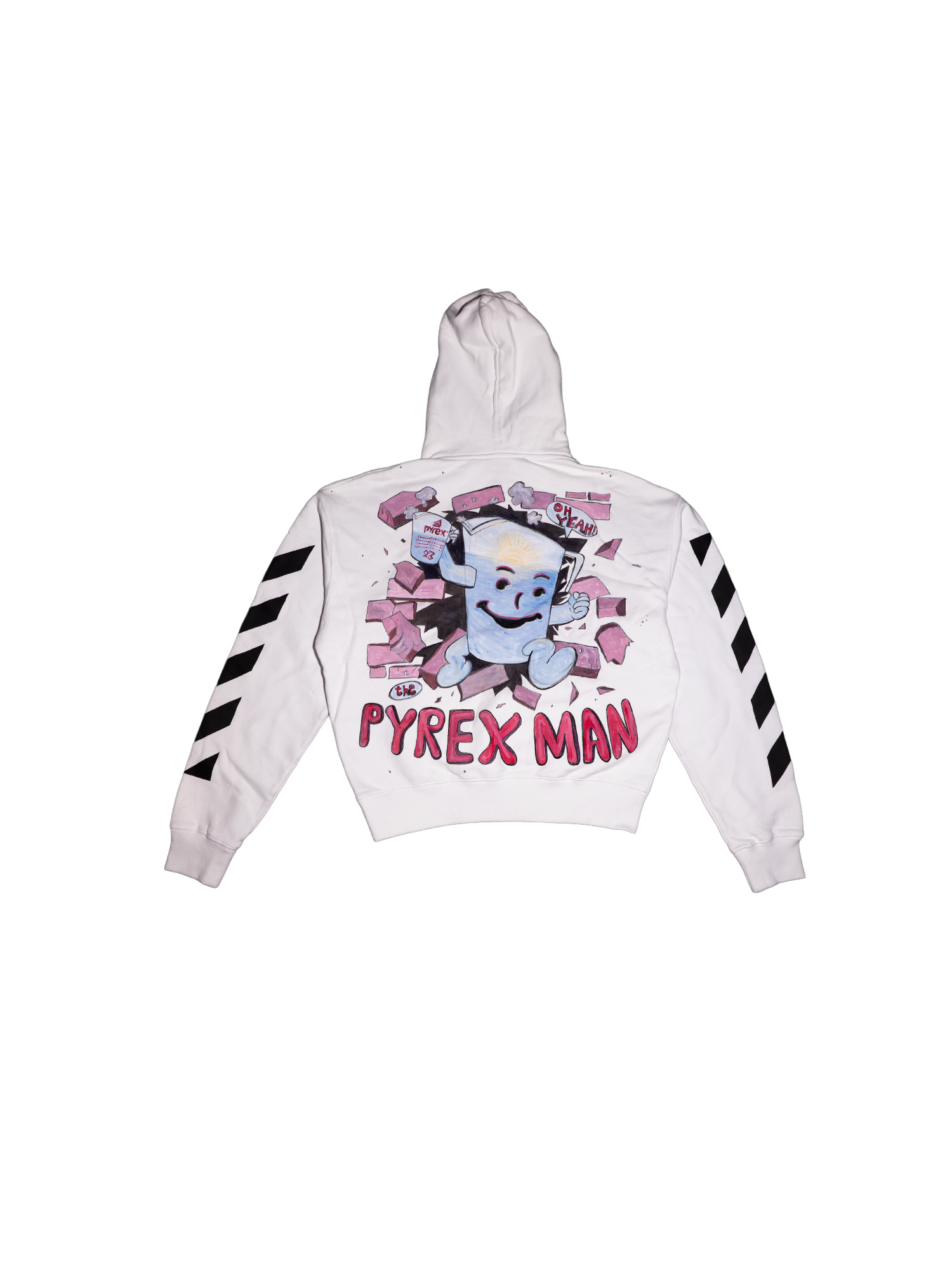 OFF-WHITE CUSTOM HOODIE BY ETHEREAL REGALIA X 23STOR3