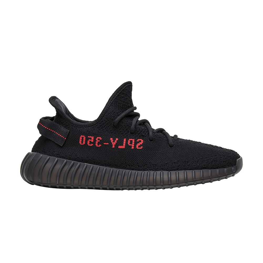ADIDAS YEEZY 350V2 BLACK/RED
