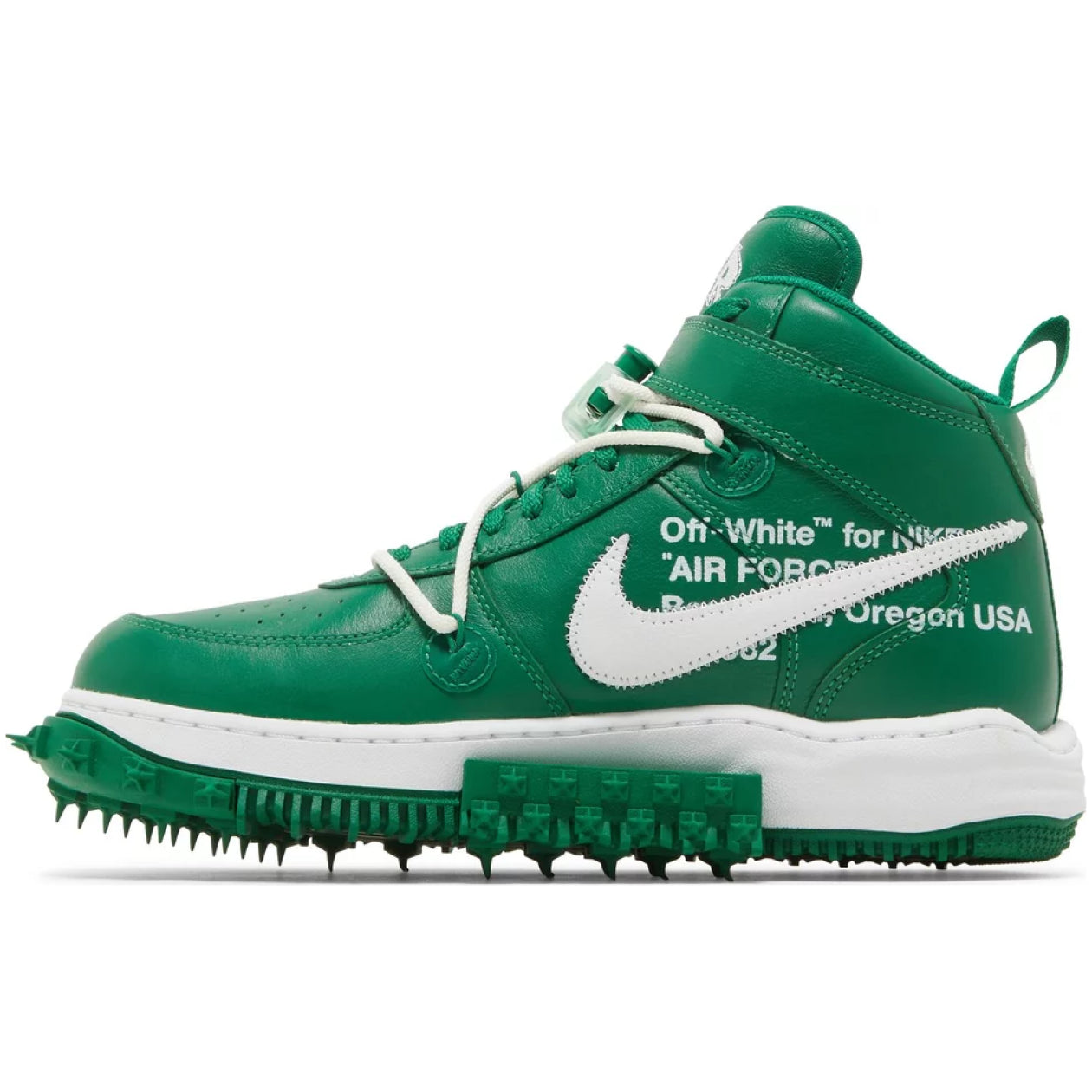 NIKE AIR FROCE 1 X OFF-WHITE MID GREEN