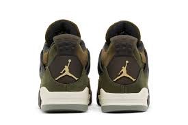 NIKE AIR JORDAN 4 MEDIUM OLIVE