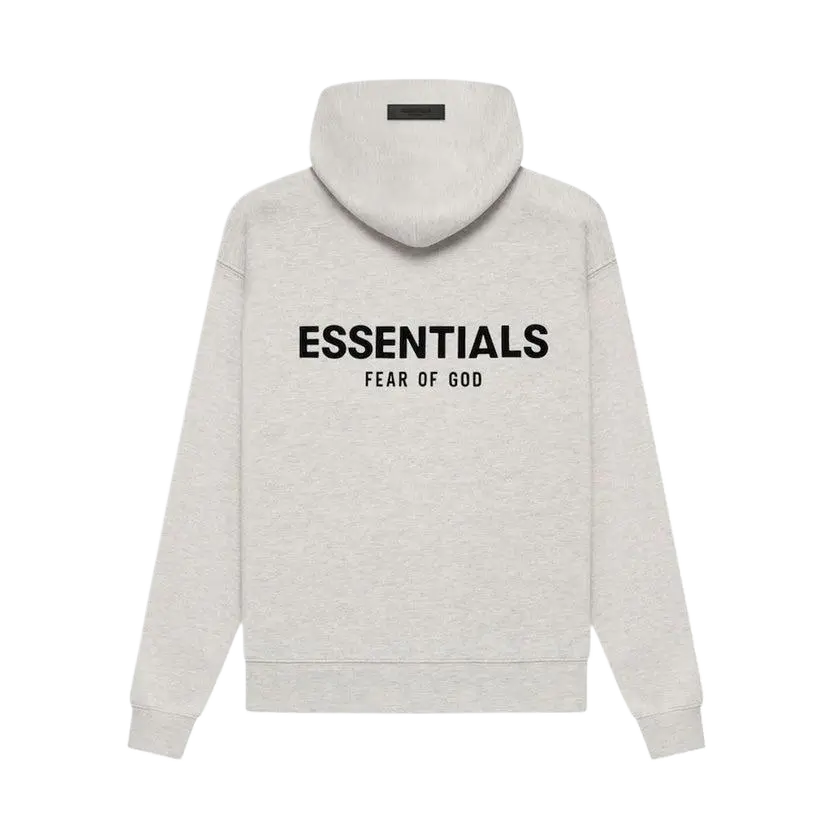FEAR OF GOD ESSENTIALS LIGHT OATMEAL HOODIE