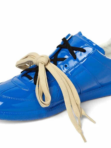 MAISON MARGIELA GATS RUBBER PATENT BLUE