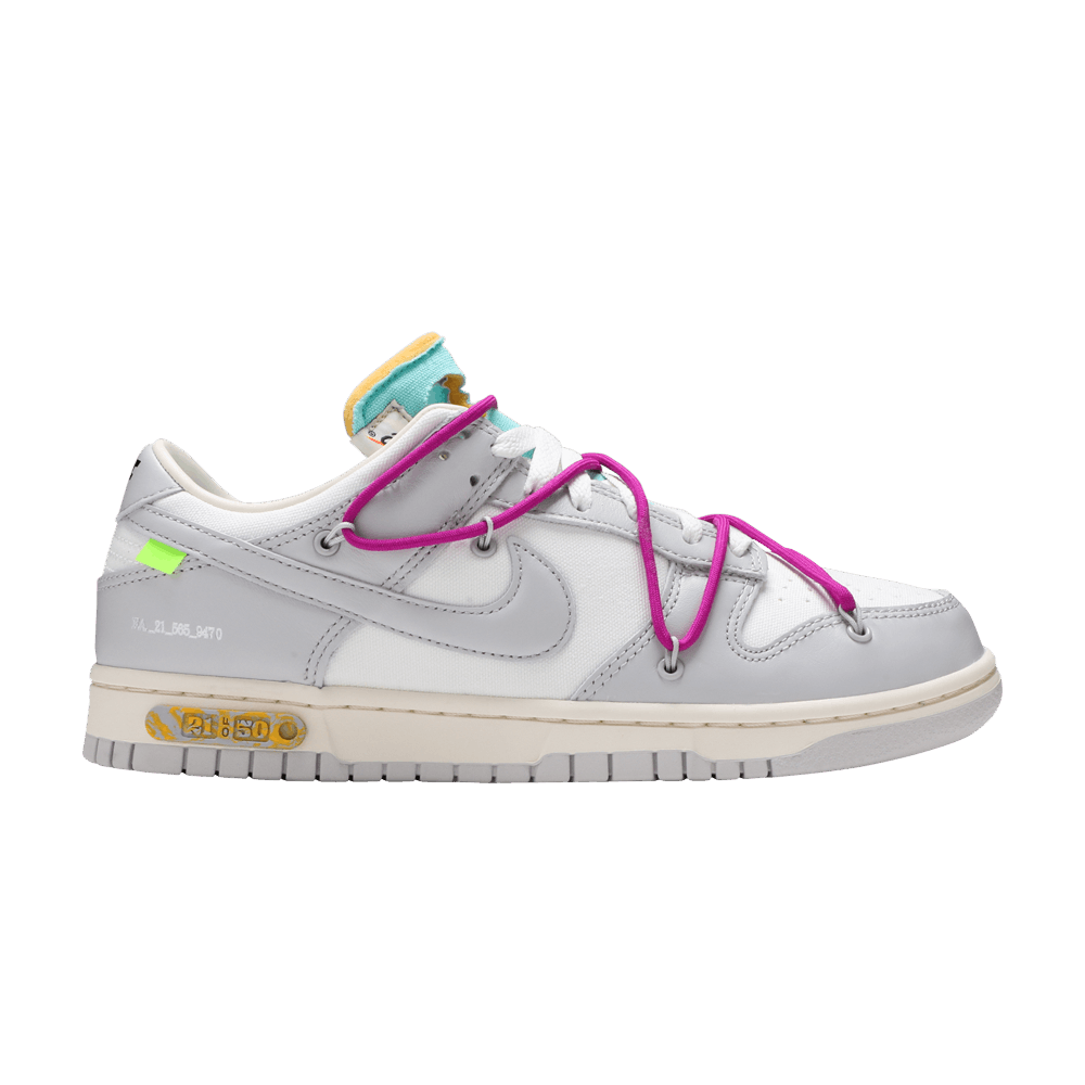 NIKE DUNK LOW X OFF-WHITE LOT 21