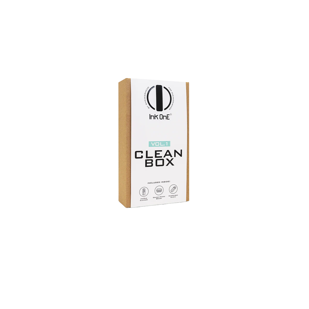 CLEAN BOX - FOAM, BRUSH, TOWEL