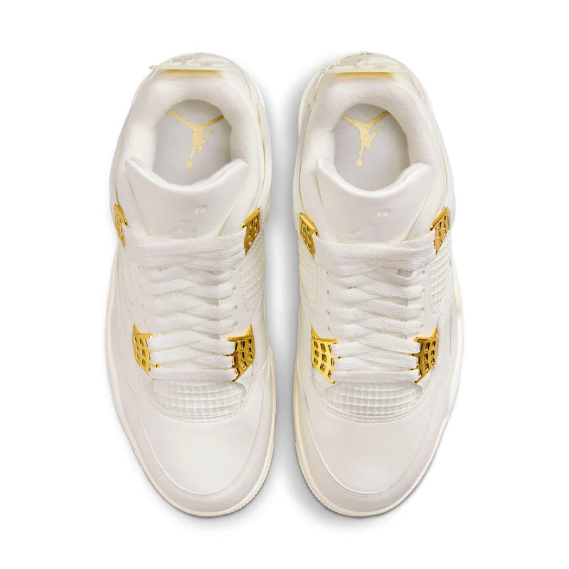 NIKE AIR JORDAN 4 "METALIC GOLD"