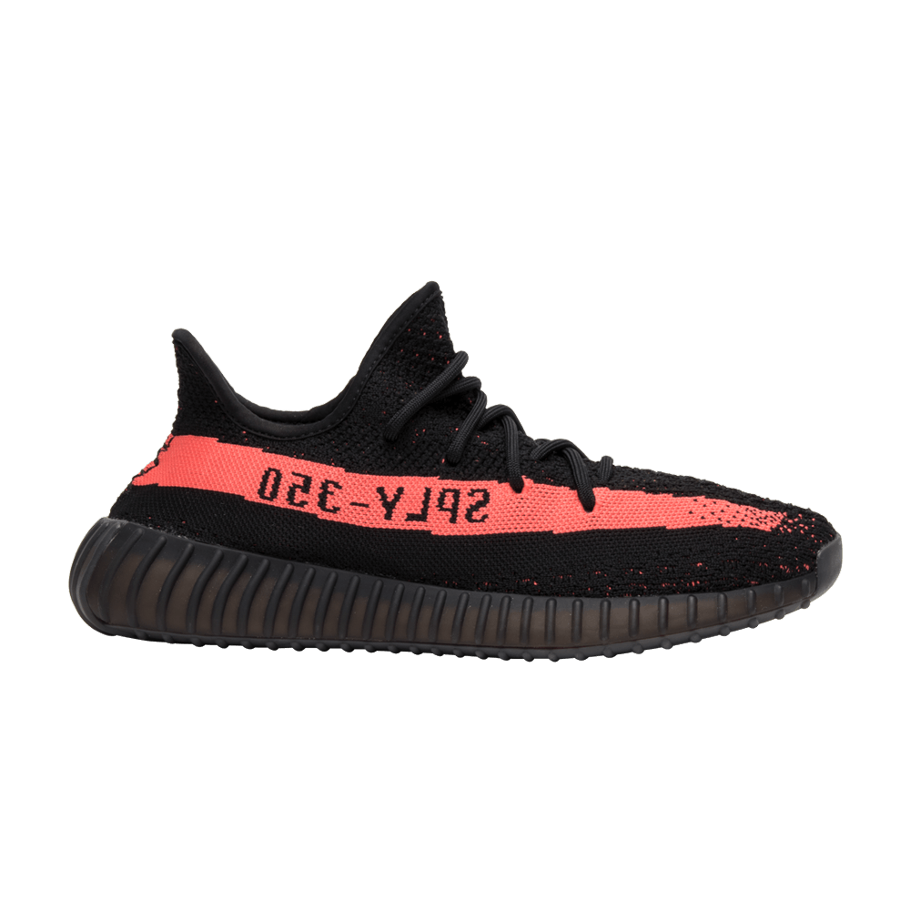 ADIDAS YEEZY 350V2 RED STRIPE